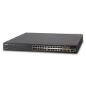 PLANET XGS3-24042 Layer 3 24-Port 10/100/1000T with 4-port shared 1000X SFP + 4-Port 10G SFP+ Stackable Managed Switch